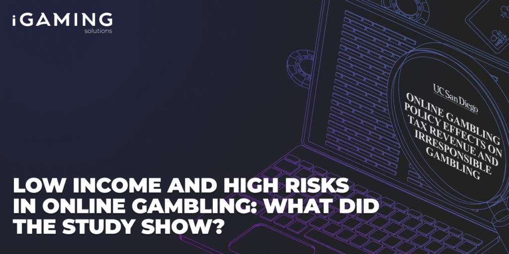 Low Income and High Risks in Online Gambling: What Did the Study Show?
