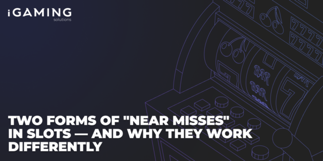 Two Forms of "Near Misses" in Slots — and Why They Work Differently