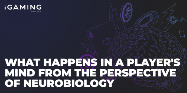 What happens in a player's mind from the perspective of neurobiology