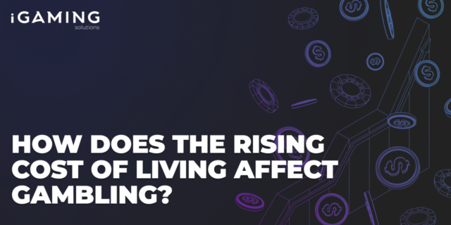 How does the rising cost of living affect gambling?